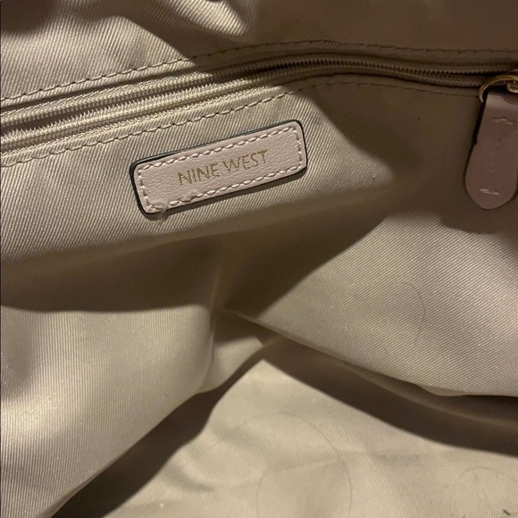 Nine West Pink and Blue Floral Tote - Picture 6 of 6